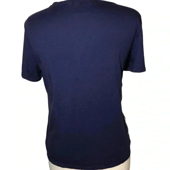 MAEVE by Anthropologie Purple Paisley Overlay Maddie Printed Top Women’s Size M - Picture 7 of 10